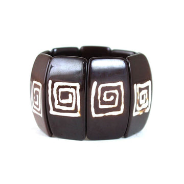 Stone Adinkra Bracelet